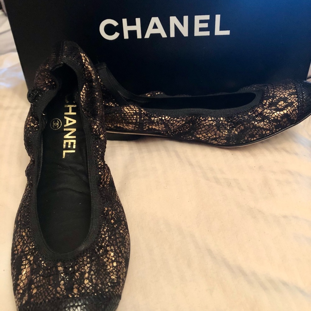 Authentic Brand NEW with box Chanel shoes 36.5
